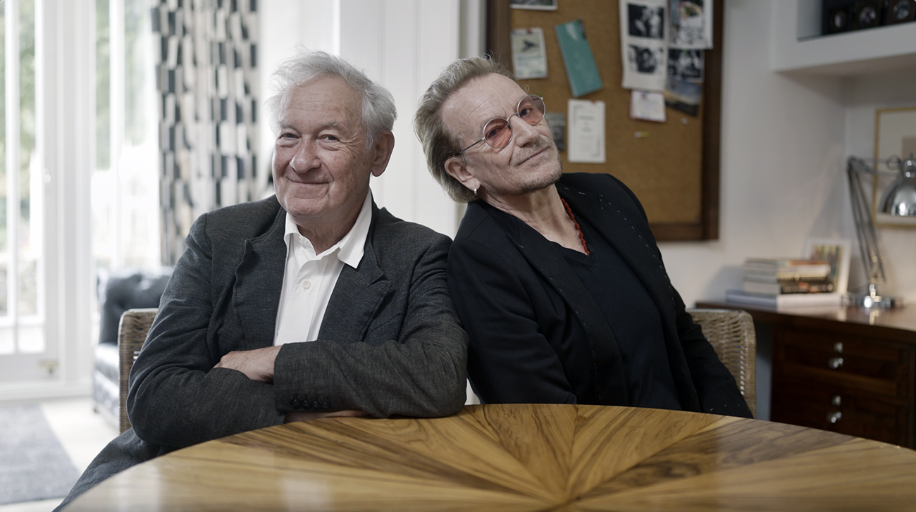 Simon Schama talks to U2's Bono